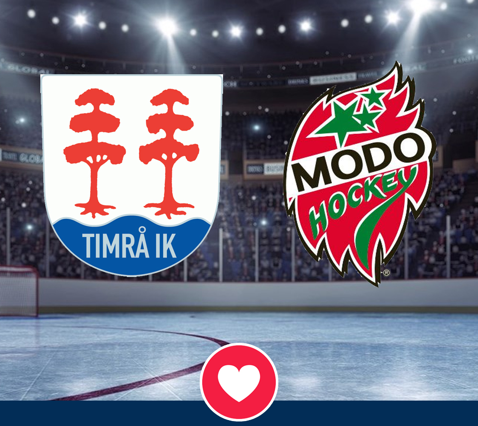 Modo: RESULTATET: Timrå IK vs Modo Hockey - Vilka är populärast?