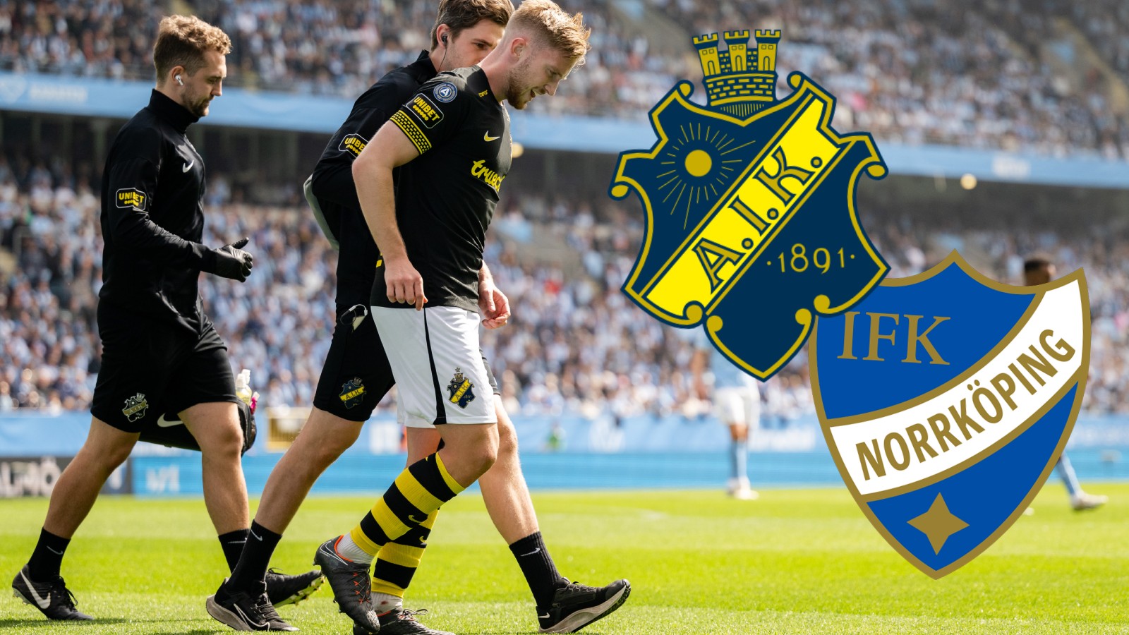 AIK bekräftar tungt tapp mot IFK Norrköping