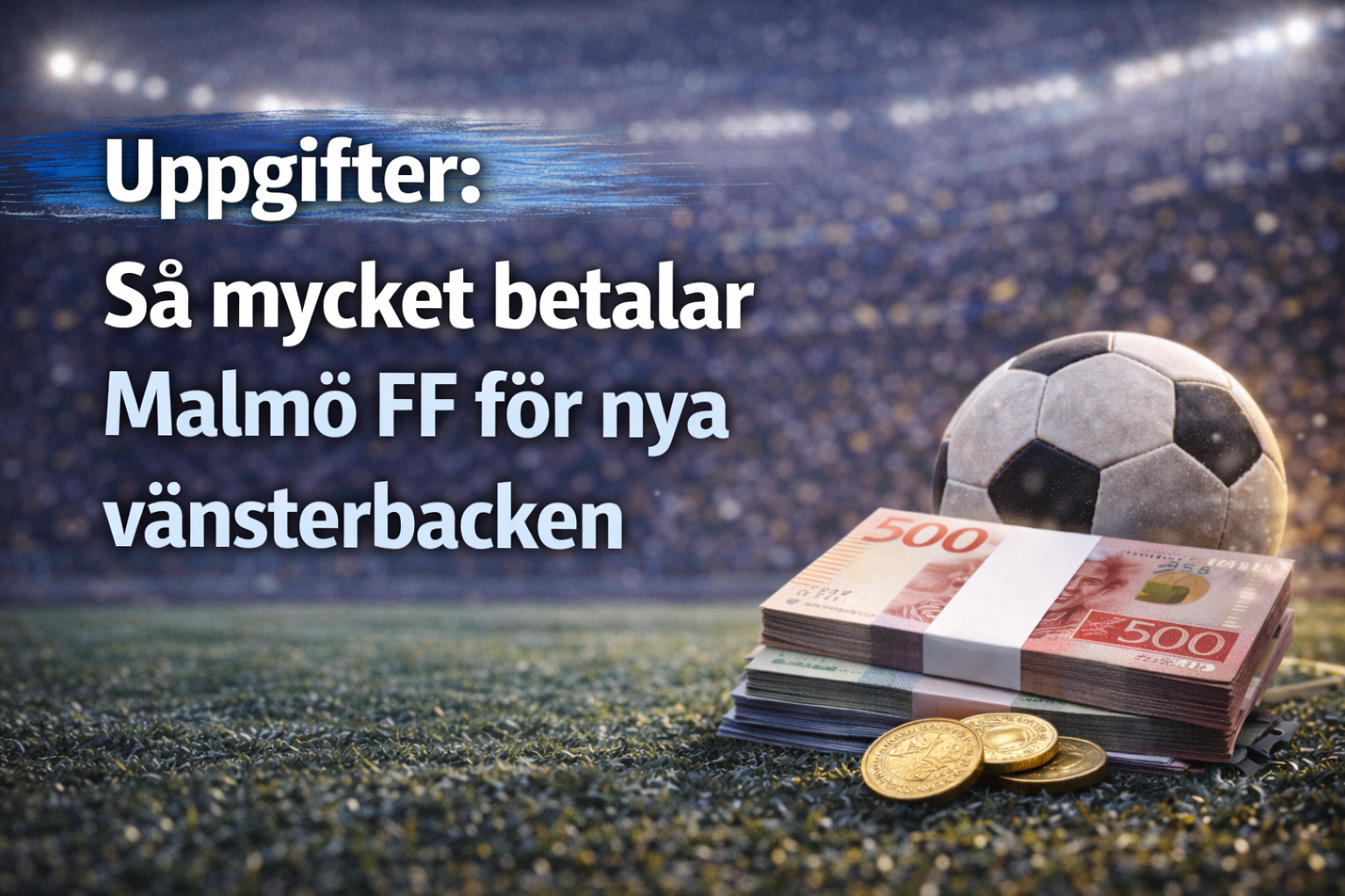Malmö FF: Uppgifter: Så mycket betalar Malmö FF för nya vänsterbacken Malmö FF: Uppgifter: Så mycket betalar Malmö FF för nya vänsterbacken