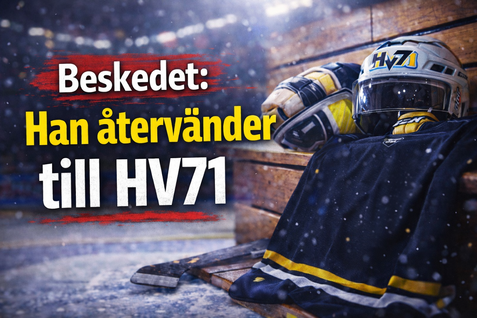 Beskedet: Han återvänder till HV71