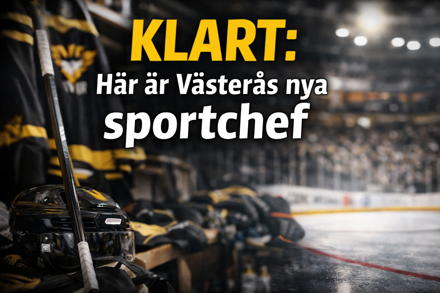 KLART: Här är Västerås nya sportchef