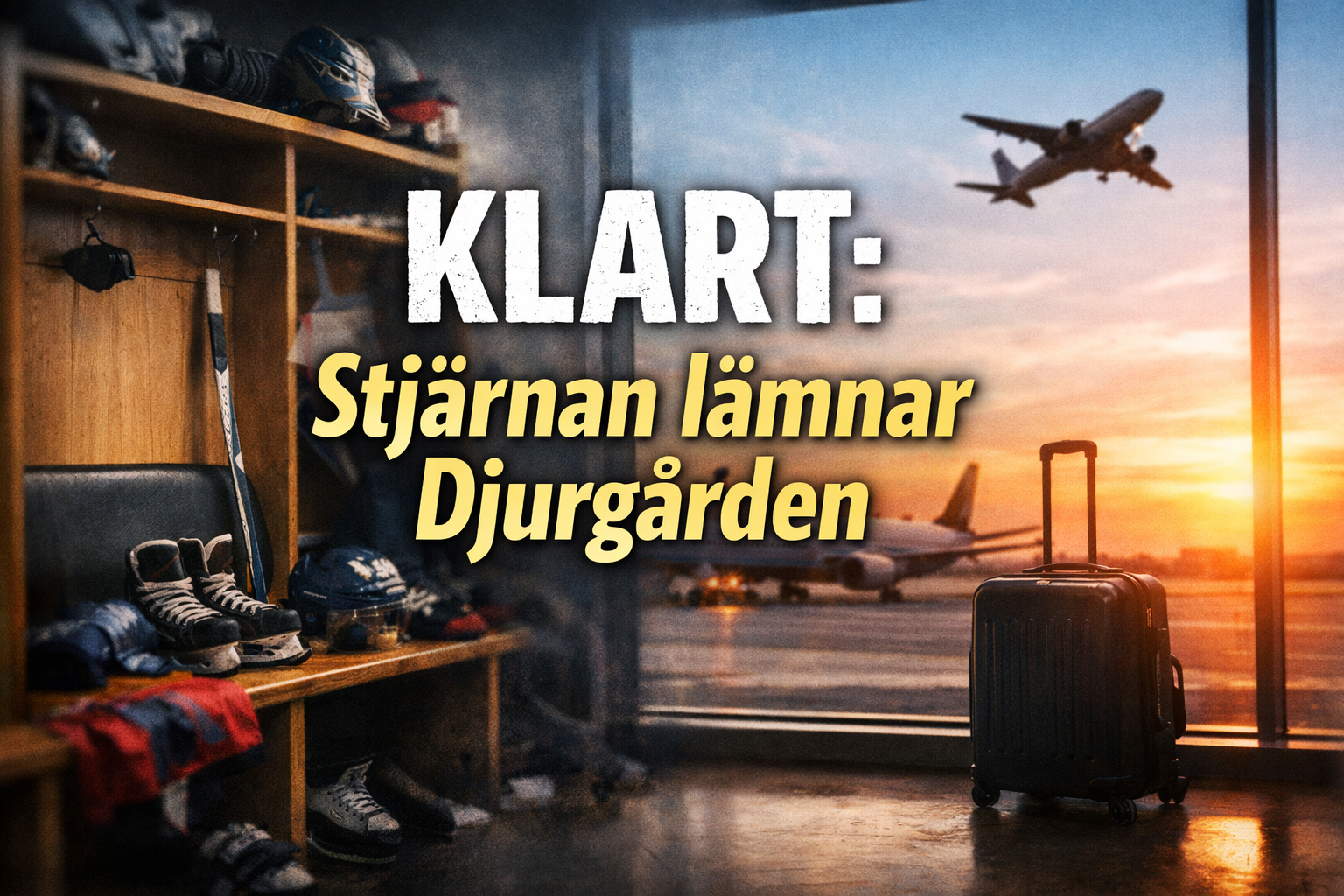 Djurgården Hockey: KLART: Stjärnan lämnar Djurgården för NHL - klubbens besked