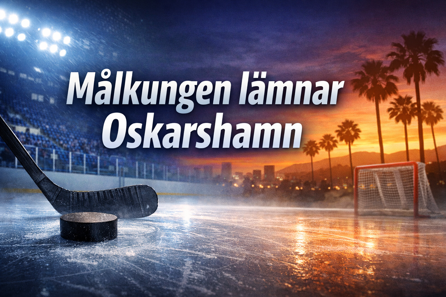 Målkungen lämnar Oskarshamn – NHL-drömmen blir verklighet