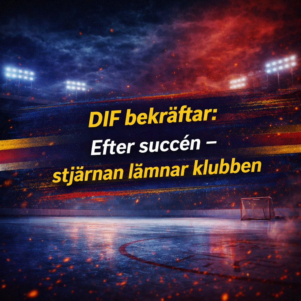 Djurgården Hockey: Djurgården bekräftar: Efter succén - stjärnan lämnar Djurgården