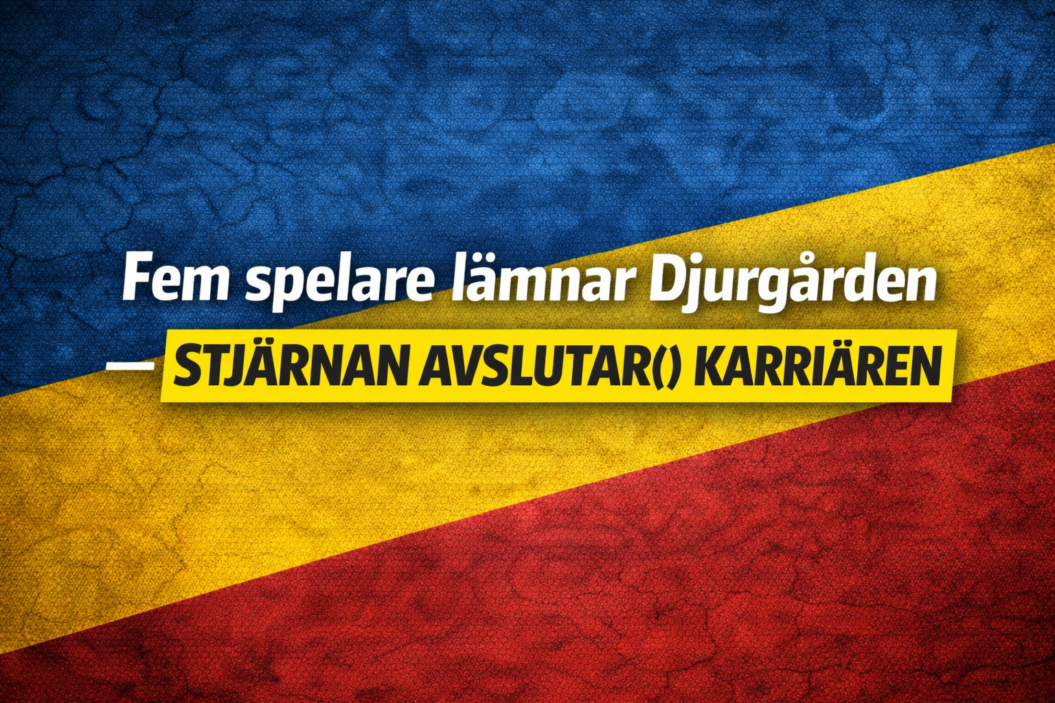 Djurgården Hockey: Fem spelare lämnar Djurgården - stjärnan avslutar karriären