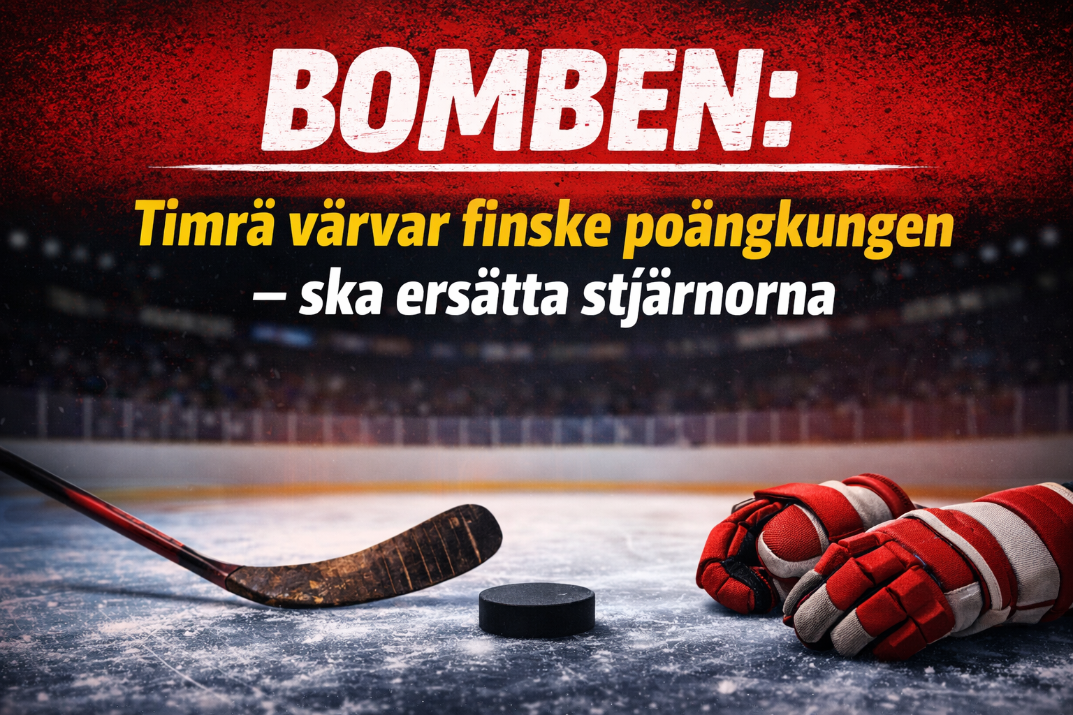 BOMBEN: Timrå värvar finske poängkungen – ska ersätta stjärnorna