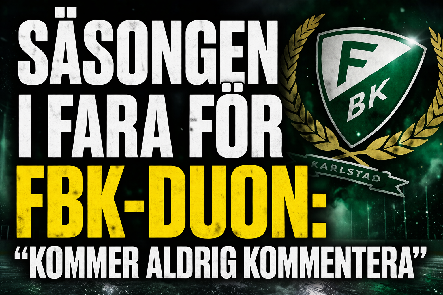 Färjestad: Tunga smällen för Färjestad – stjärnduon kan missa resten av säsongen