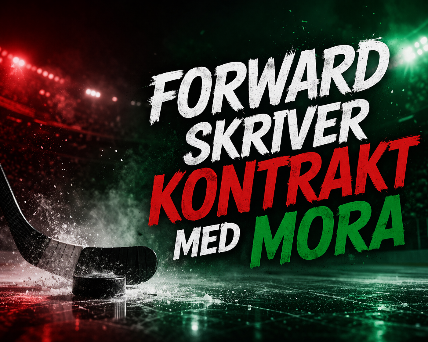 Forward skriver kontrakt med Mora