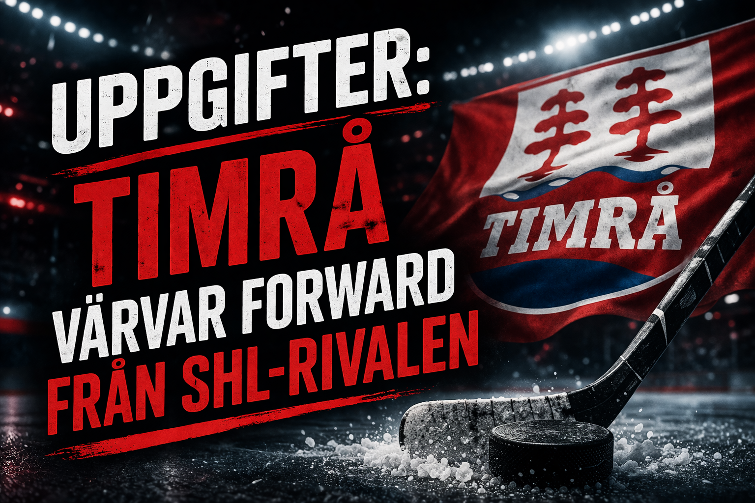 Uppgifter: Timrå värvar forward från SHL-rivalen