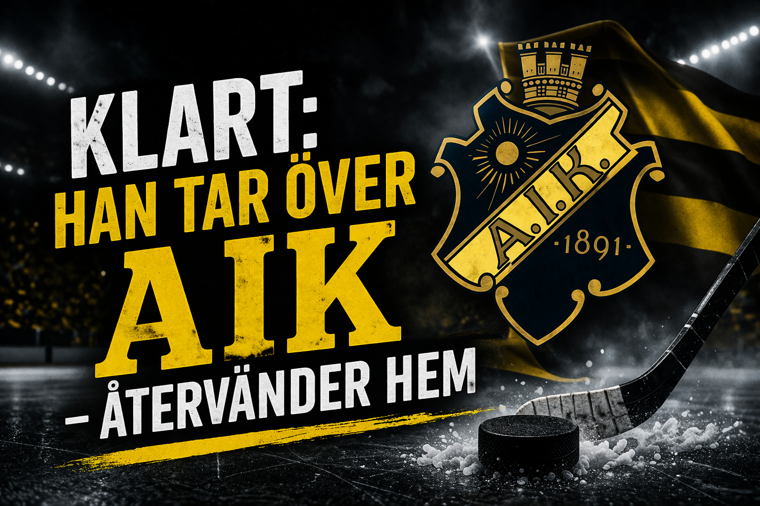 KLART: Han tar över AIK – återvänder hem