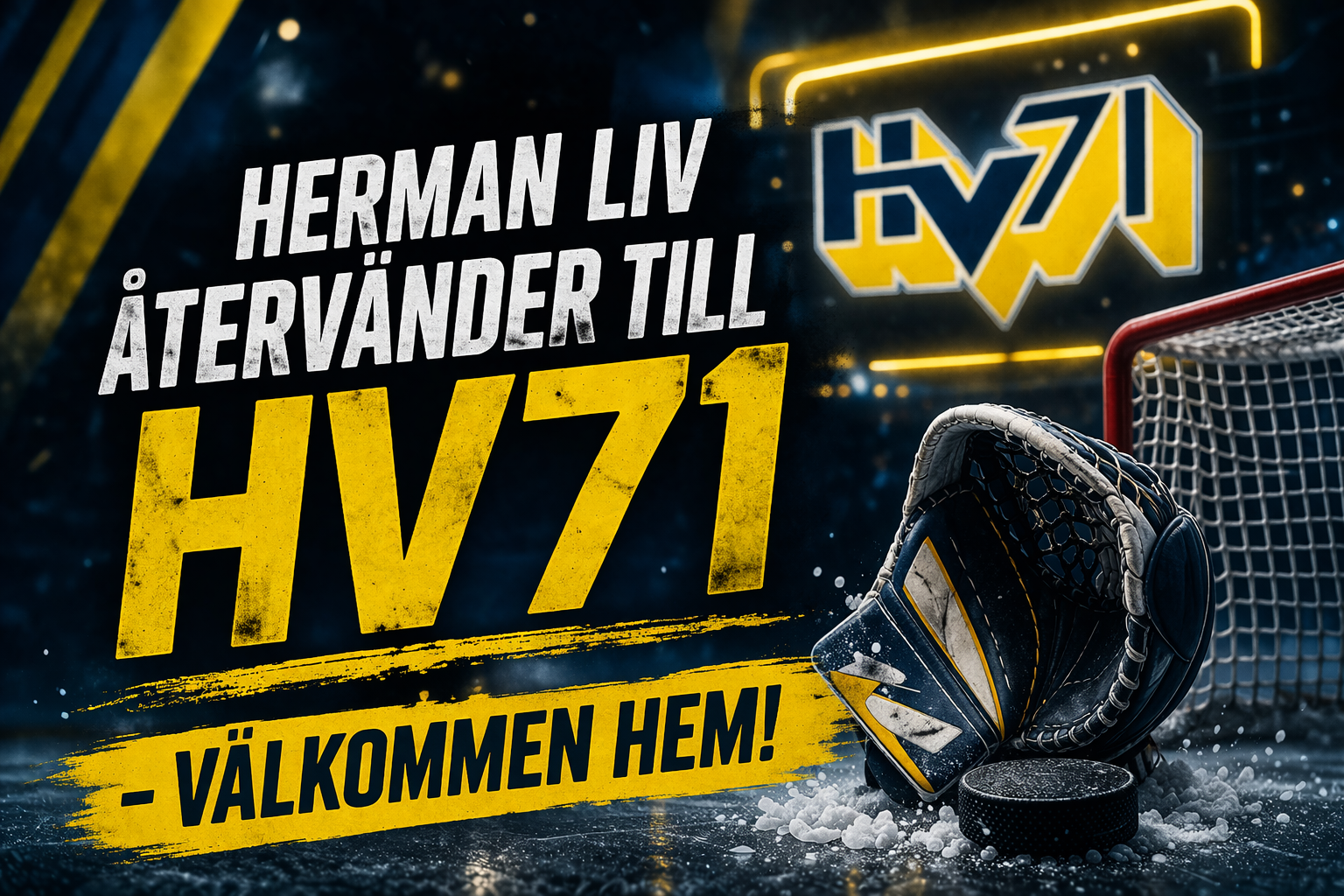 Hv71: KLART: HV71 presenterar säsongens första nyförvärv