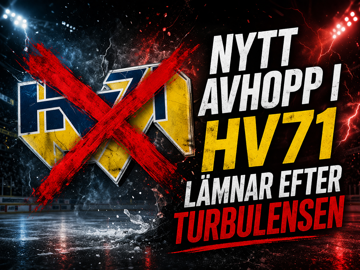 Hv71: Nytt avhopp i HV71 – lämnar efter turbulensen