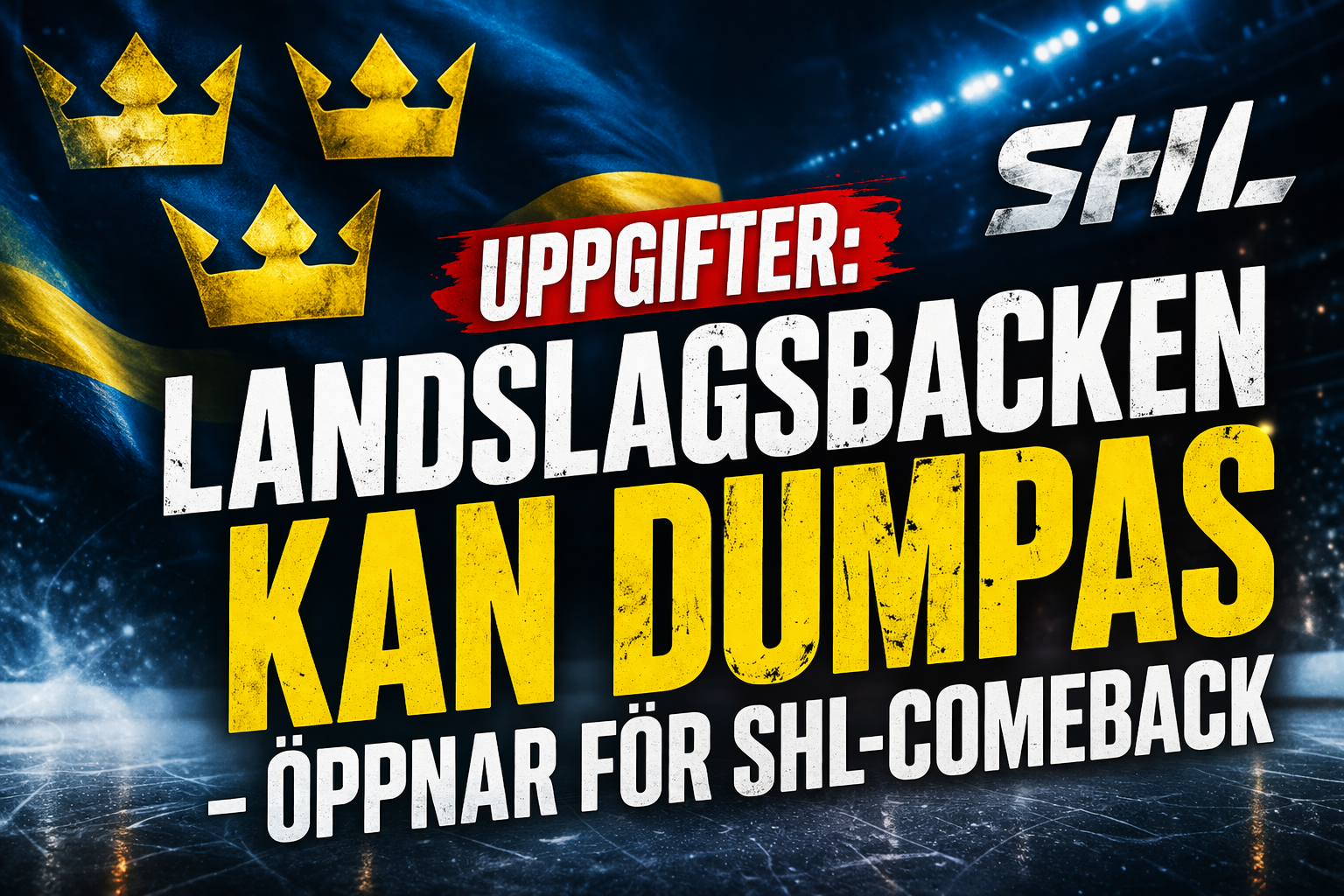 Uppgifter: Landslagsbacken kan dumpas – öppnar för SHL-comeback