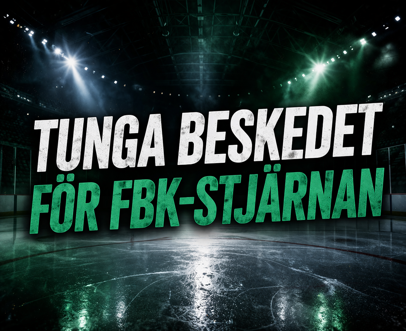 Färjestad: Tunga beskedet för FBK-stjärnan