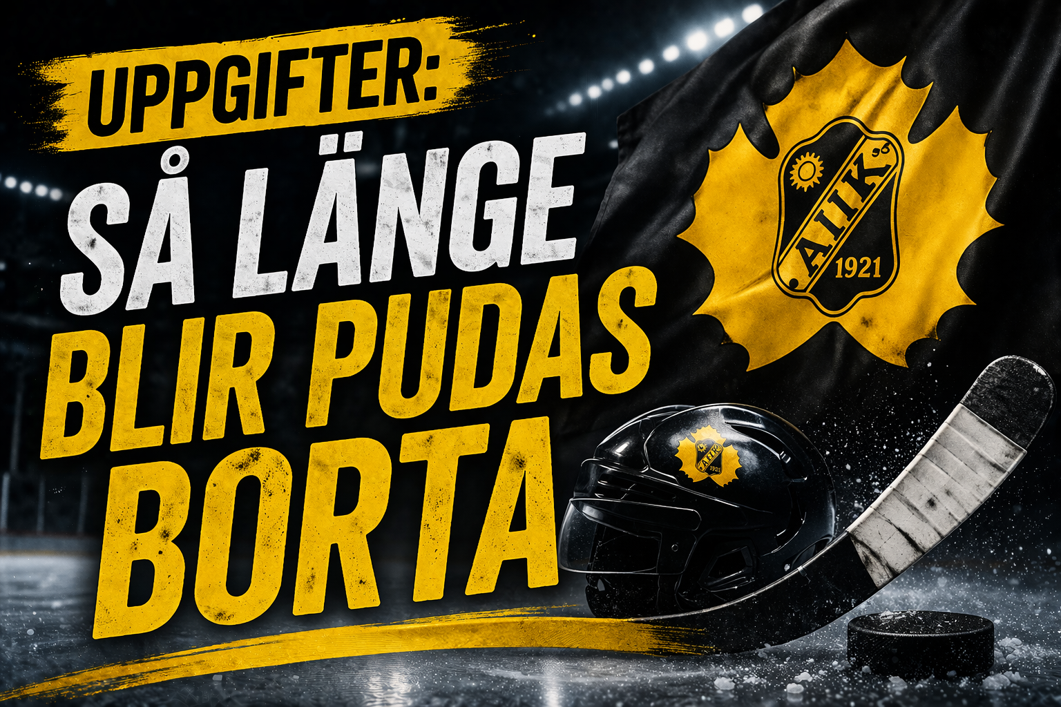 Luleå Hockey: Uppgifter: Så länge blir Jonathan Pudas borta