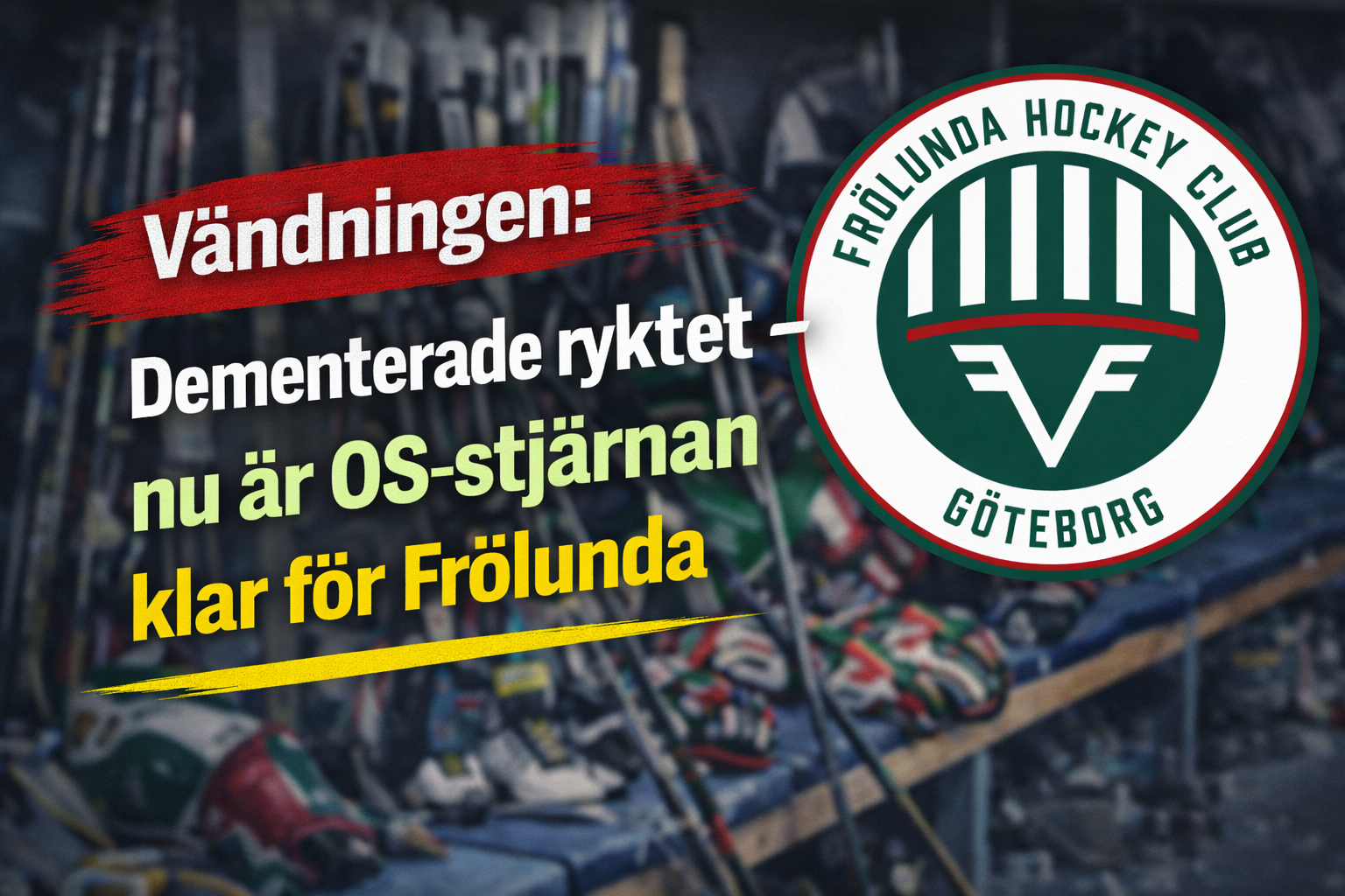 Vändningen: Dementerade ryktet – nu är OS-stjärnan klar