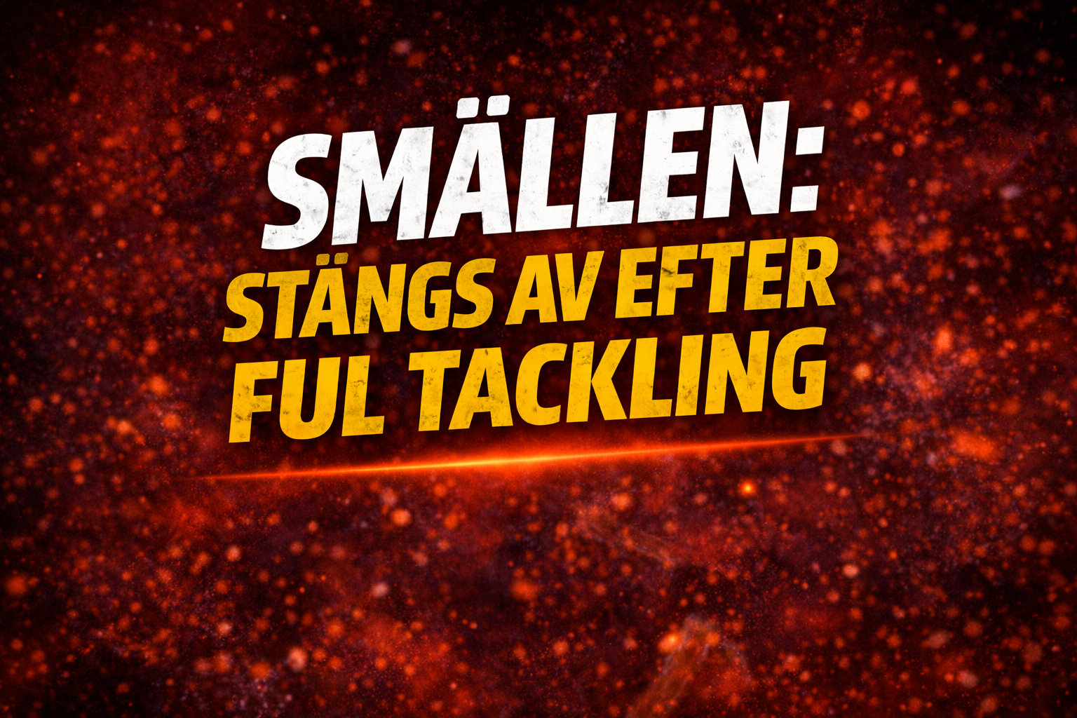 Luleå Hockey: SMÄLLEN: Stängs av efter ful tackling