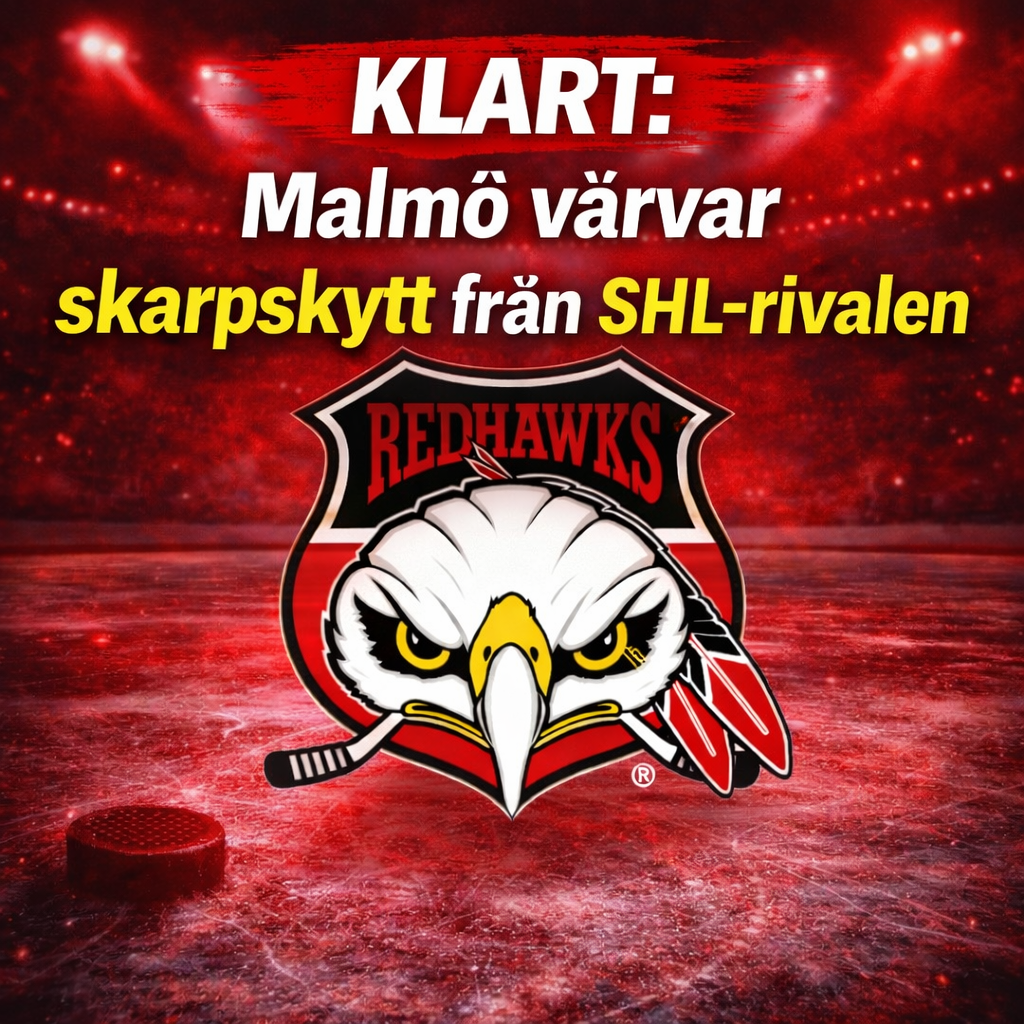 Malmö Redhawks: KLART: Malmö värvar skarpskytt från SHL-rivalen