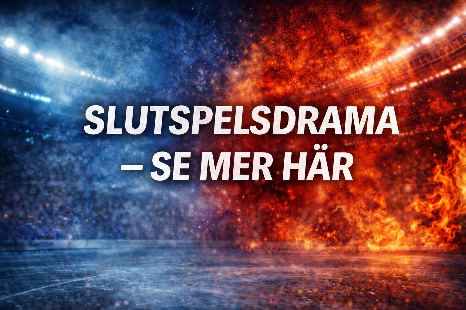 HockeyAllsvenskan: Slutspelsdrama i hockeyn – Karlskoga till final och Luleå vägrar ge upp