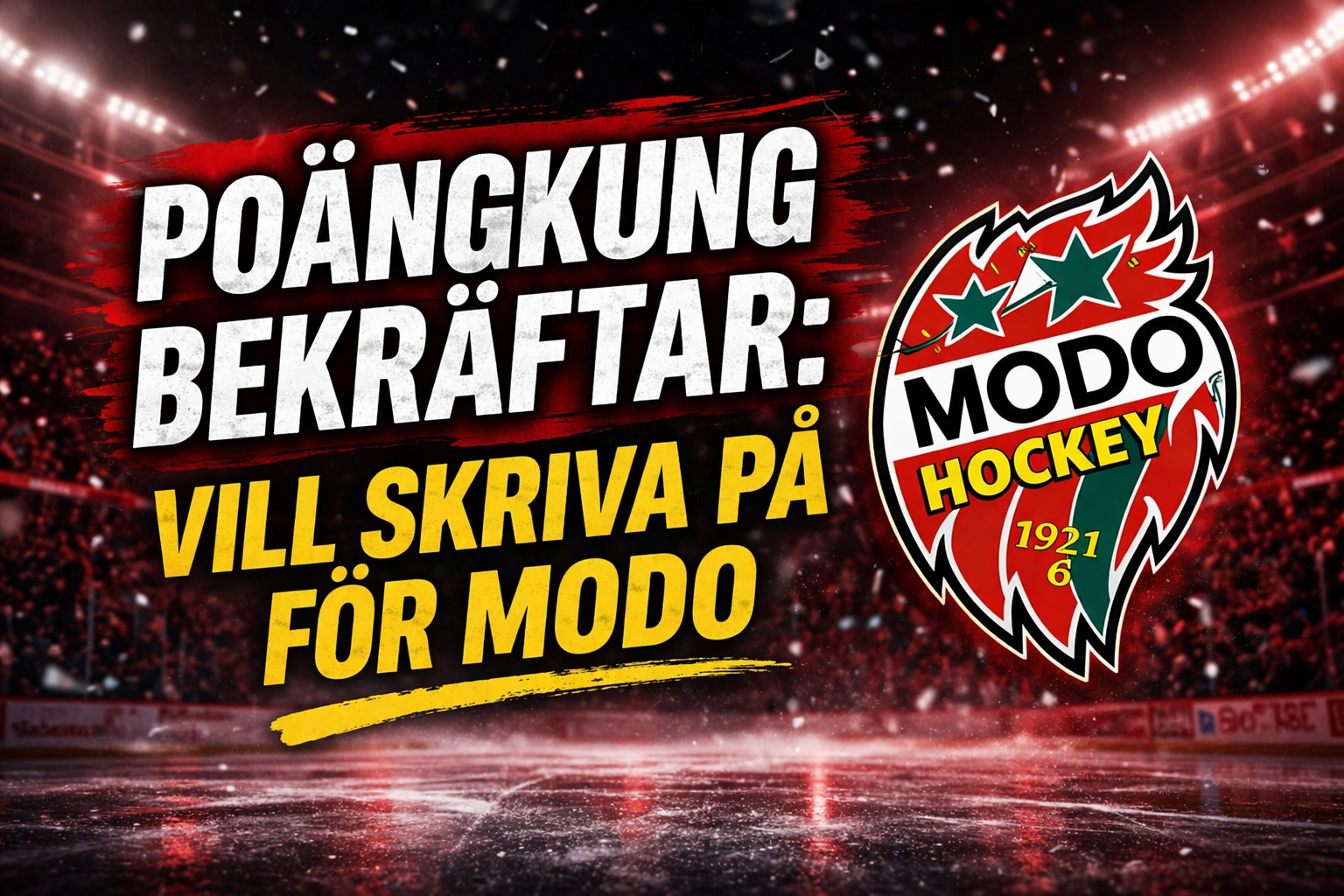 Modo: Poängkung vill skriva på för Modo - Så kan MoDos lag se ut nästa säsong