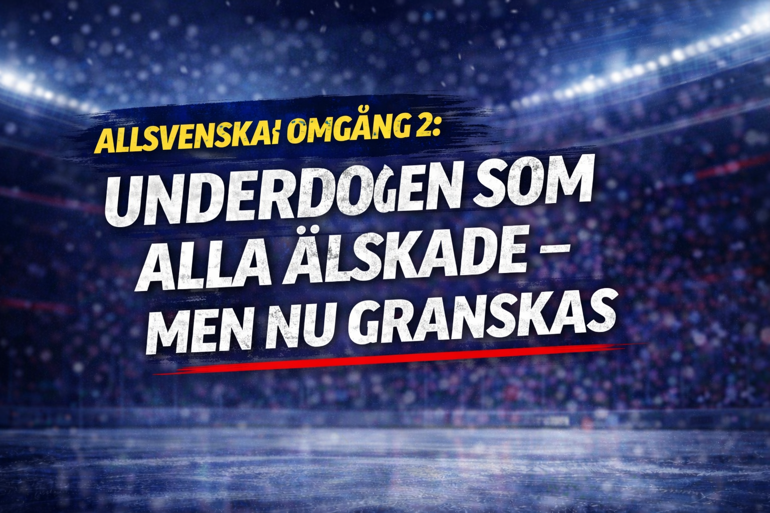 Underdogen som alla älskade – men nu granskas