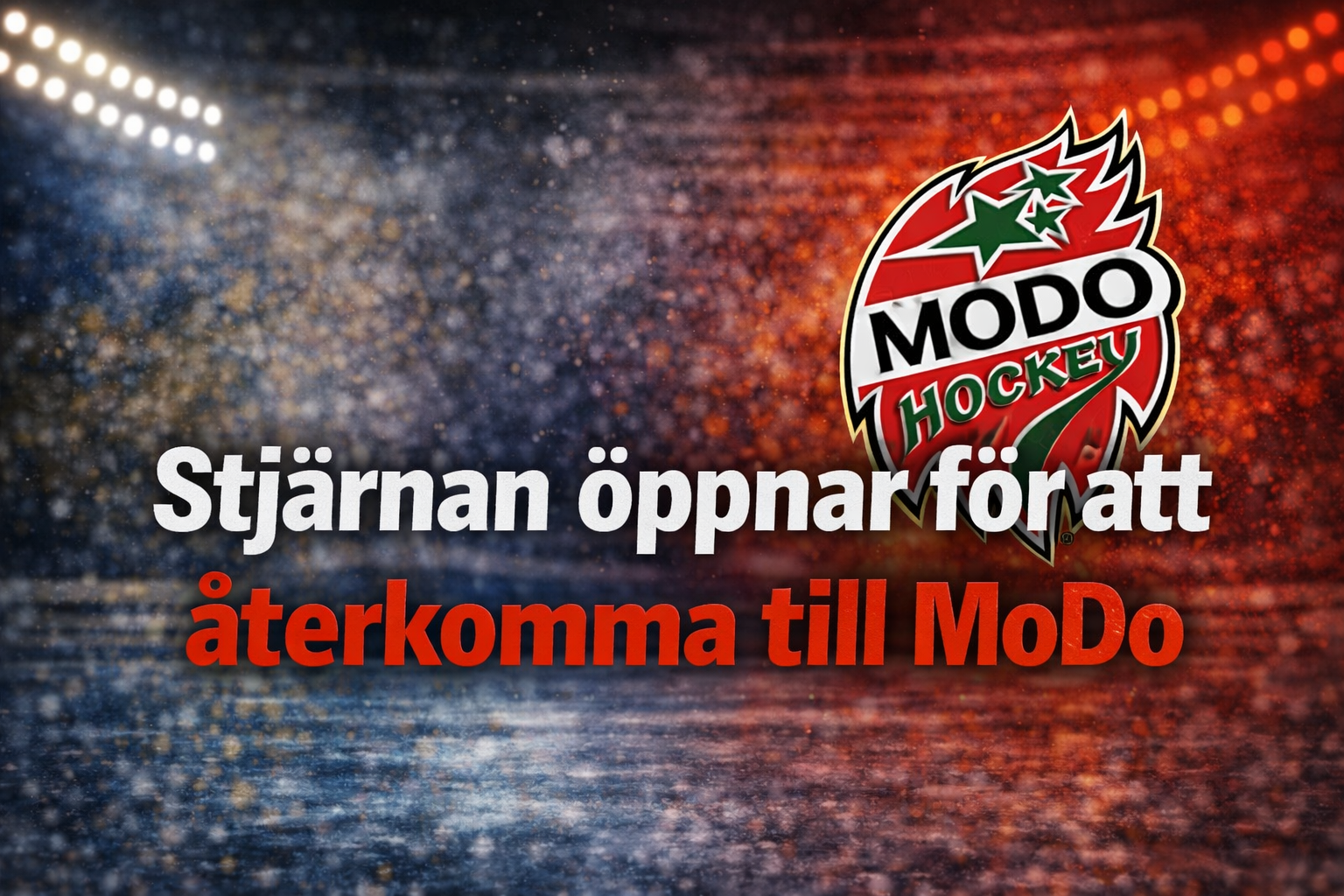 Modo: Stjärnan öppnar för att återkomma till MoDo