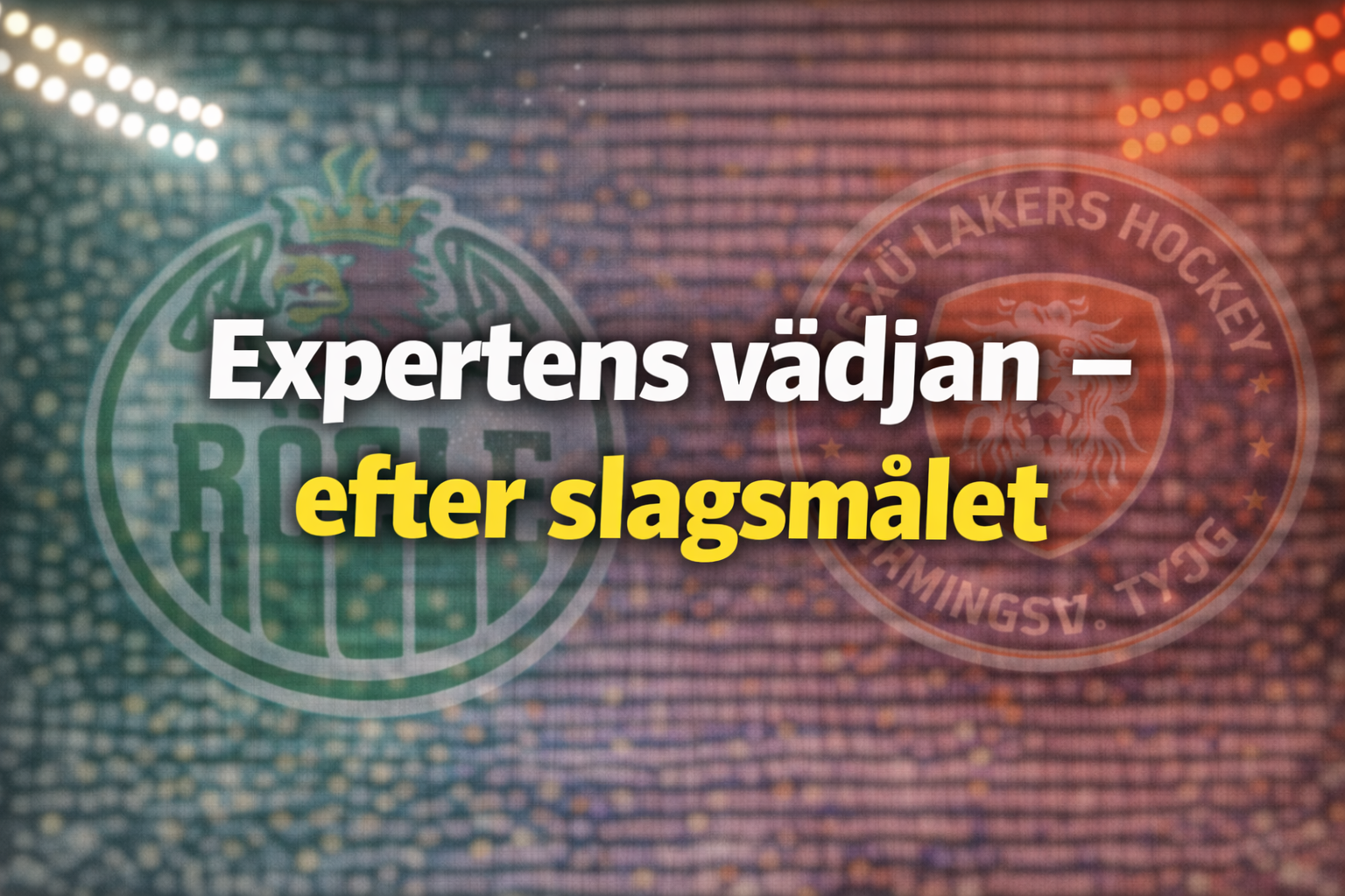 SHL: Hetluft i slutspelet – experten vädjar efter slagsmålet