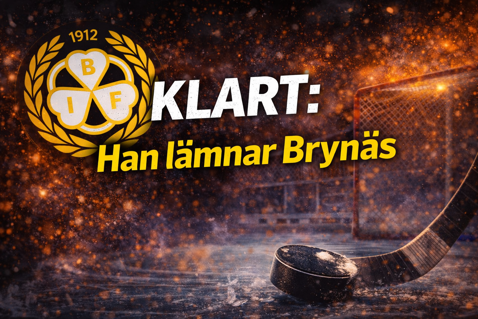 Brynäs: KLART: Ikonen lämnar Brynäs