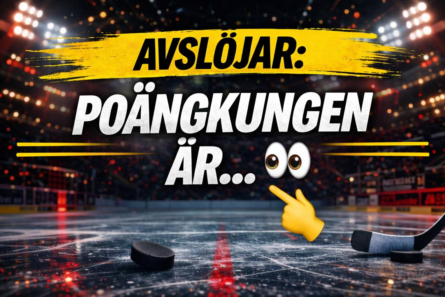 SHL: AVSLÖJAR: Poängkungen är...