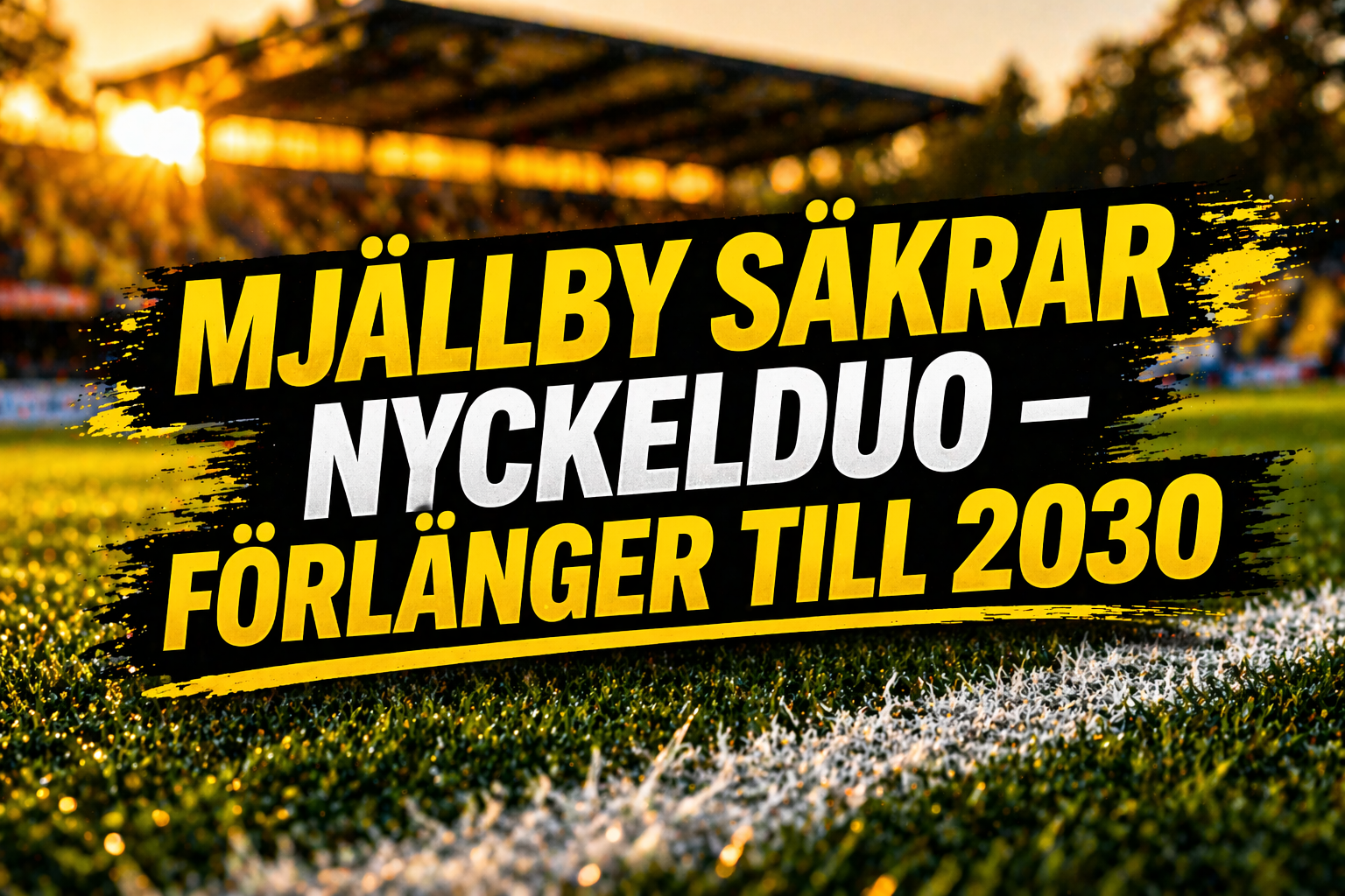 Mjällby: Mjällby säkrar nyckelduo – förlänger till 2030