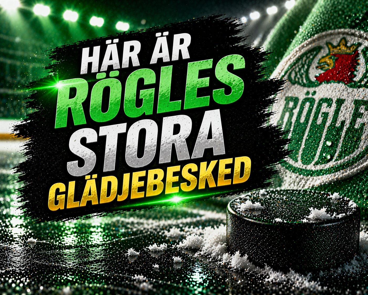 Rögle BK: Här är Rögles stora glädjebesked