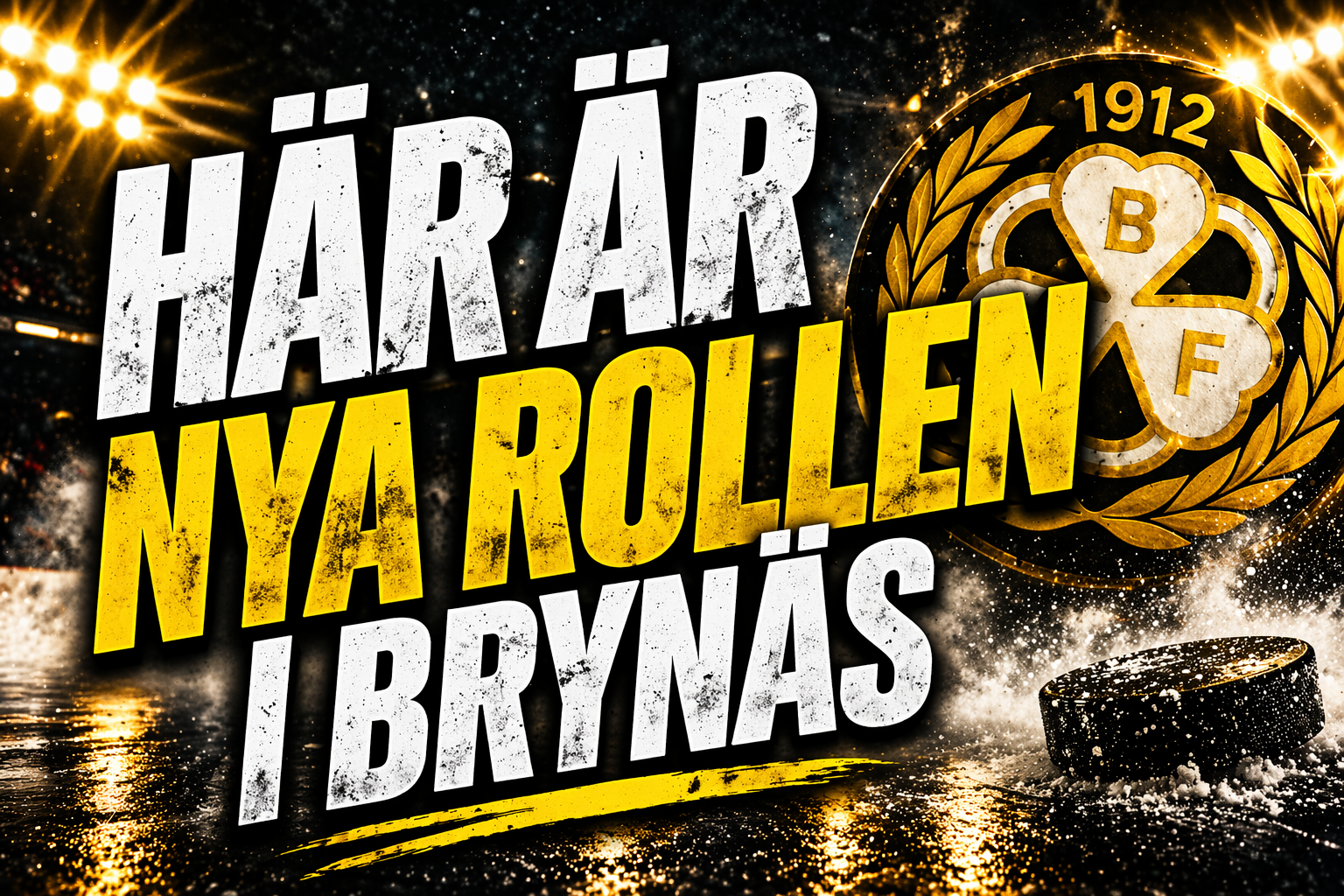 Brynäs: Här är nya rollen i Brynäs