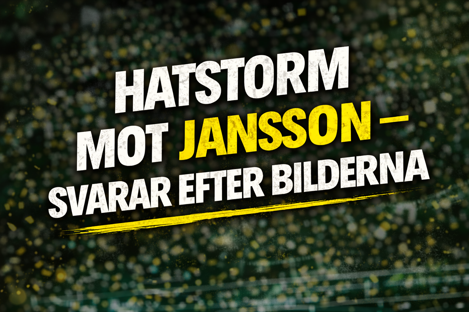 Skadad - möttes av hat