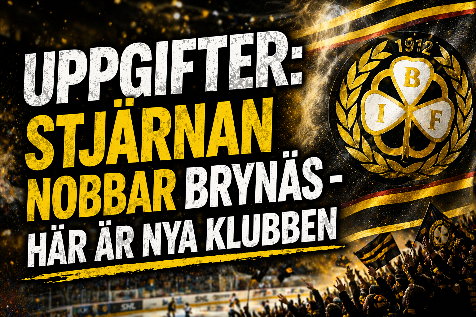 UPPGIFTER: Stjärnan nobbar Brynäs - här är nya klubben