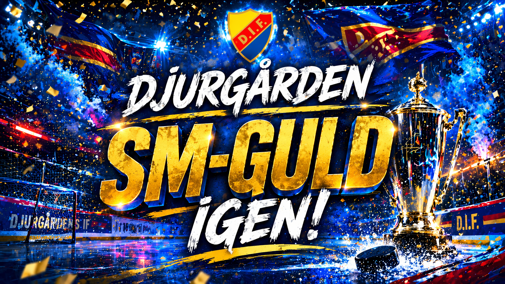 Djurgården Hockey: DJURGÅRDEN VINNER SM-GULD I J20