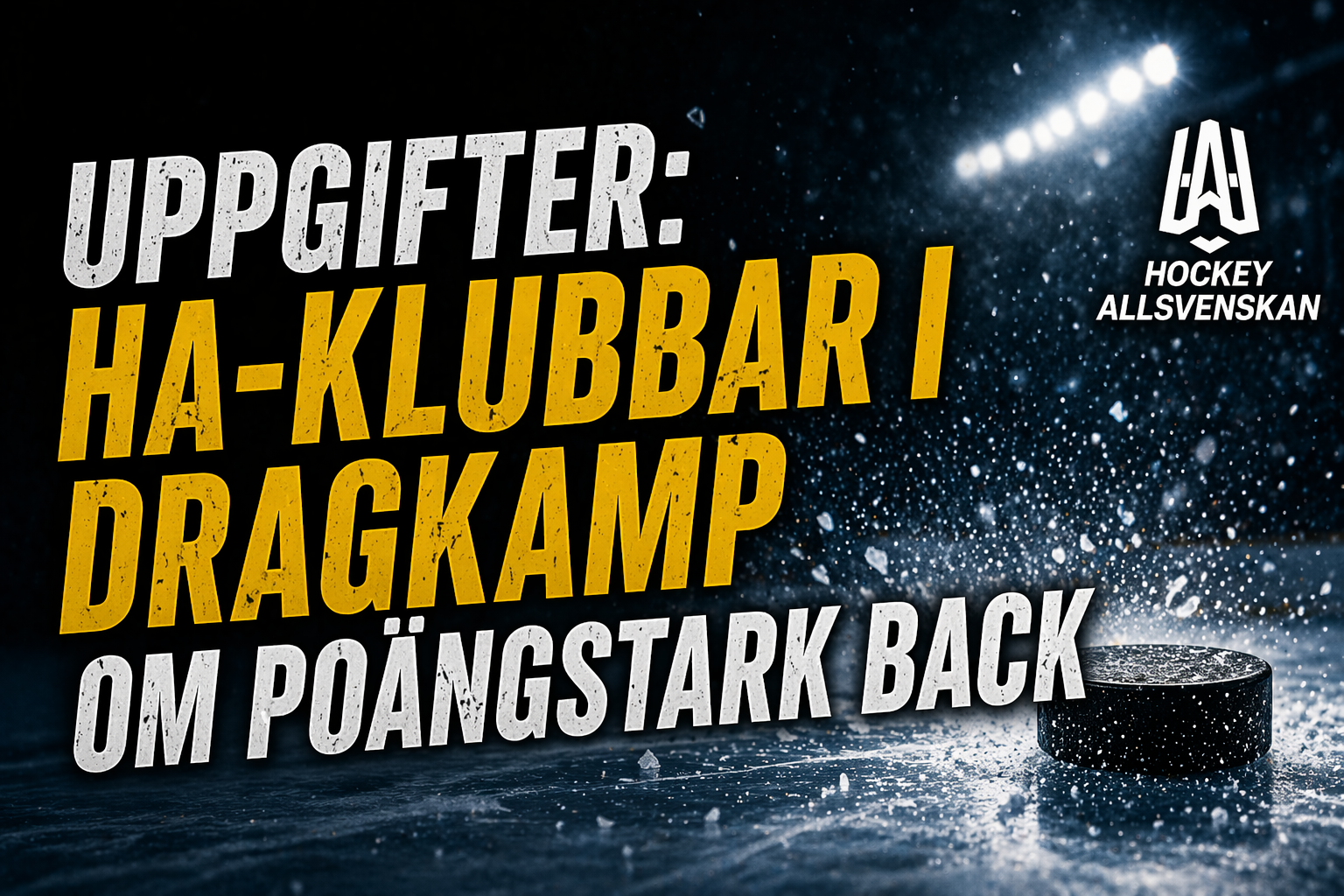 Uppgifter: Leksand och AIK jagar poängstark back