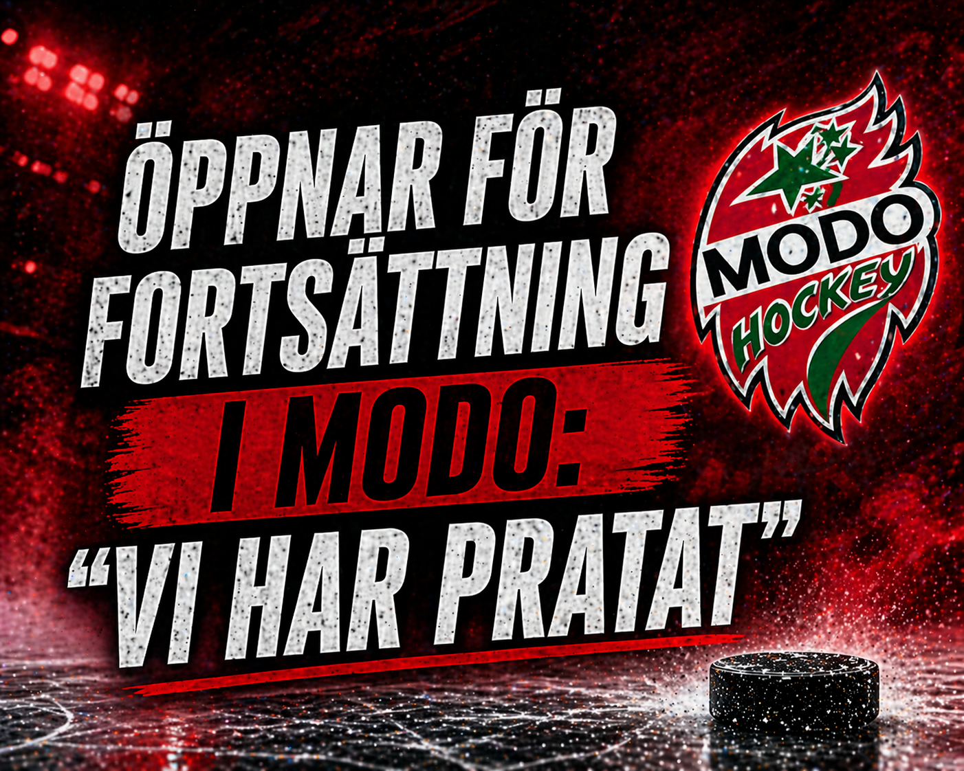 Modo: Öppnar för fortsättning i MoDo: “Vi har pratat”