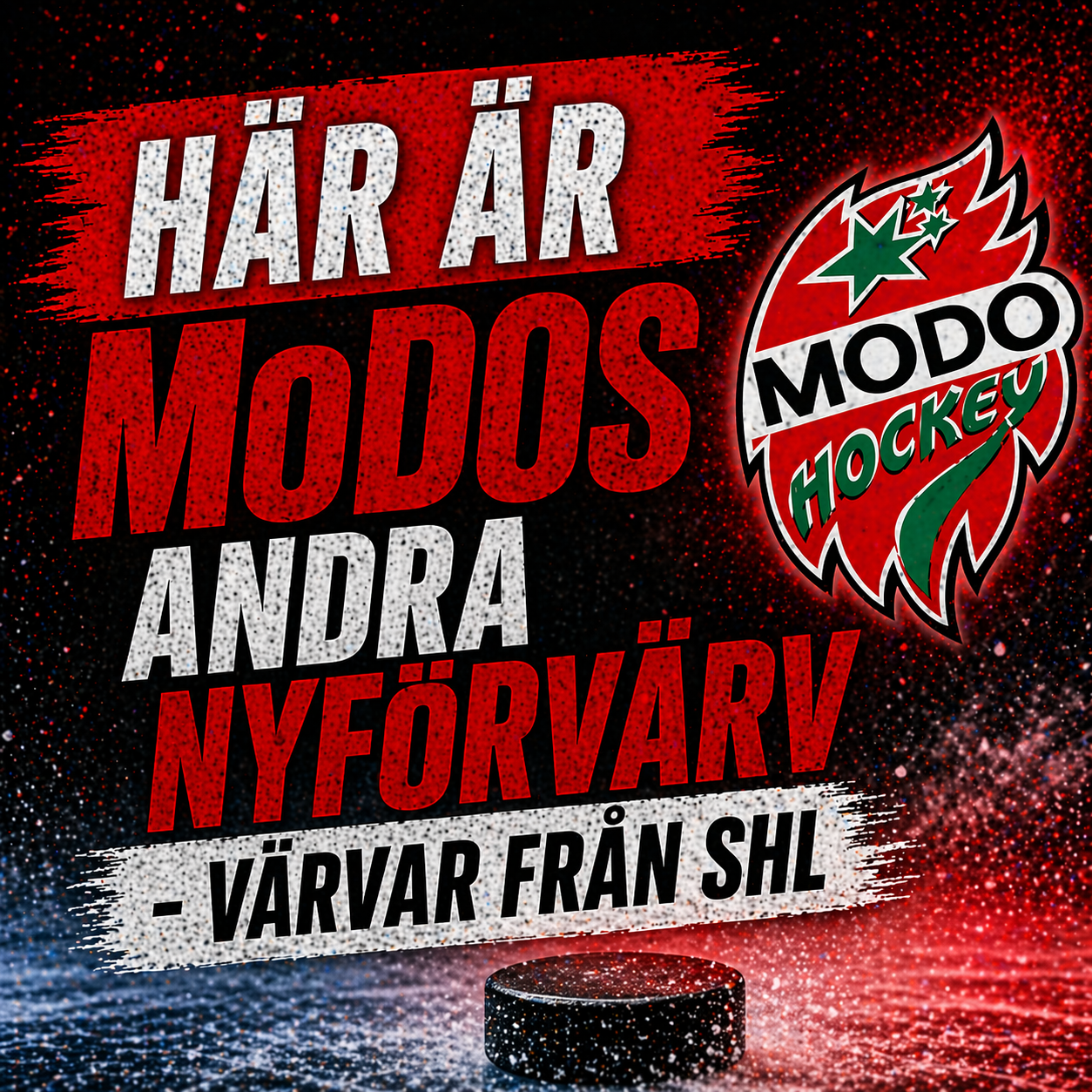 Modo: KLART: MoDo värvar från SHL