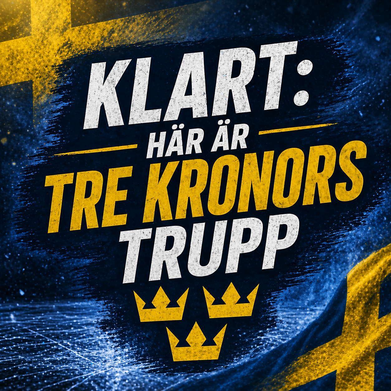 KLART: Här är Tre Kronors trupp - flera skrällar