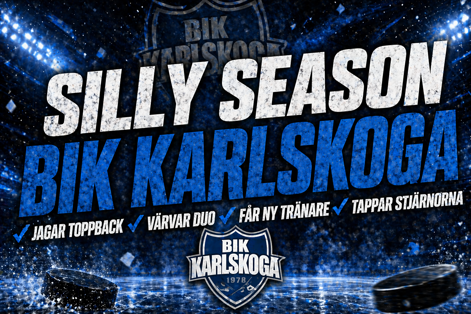 BIK Karlskoga: AVSLÖJAR: Stjärnor kan lämna och ny tränare tar över