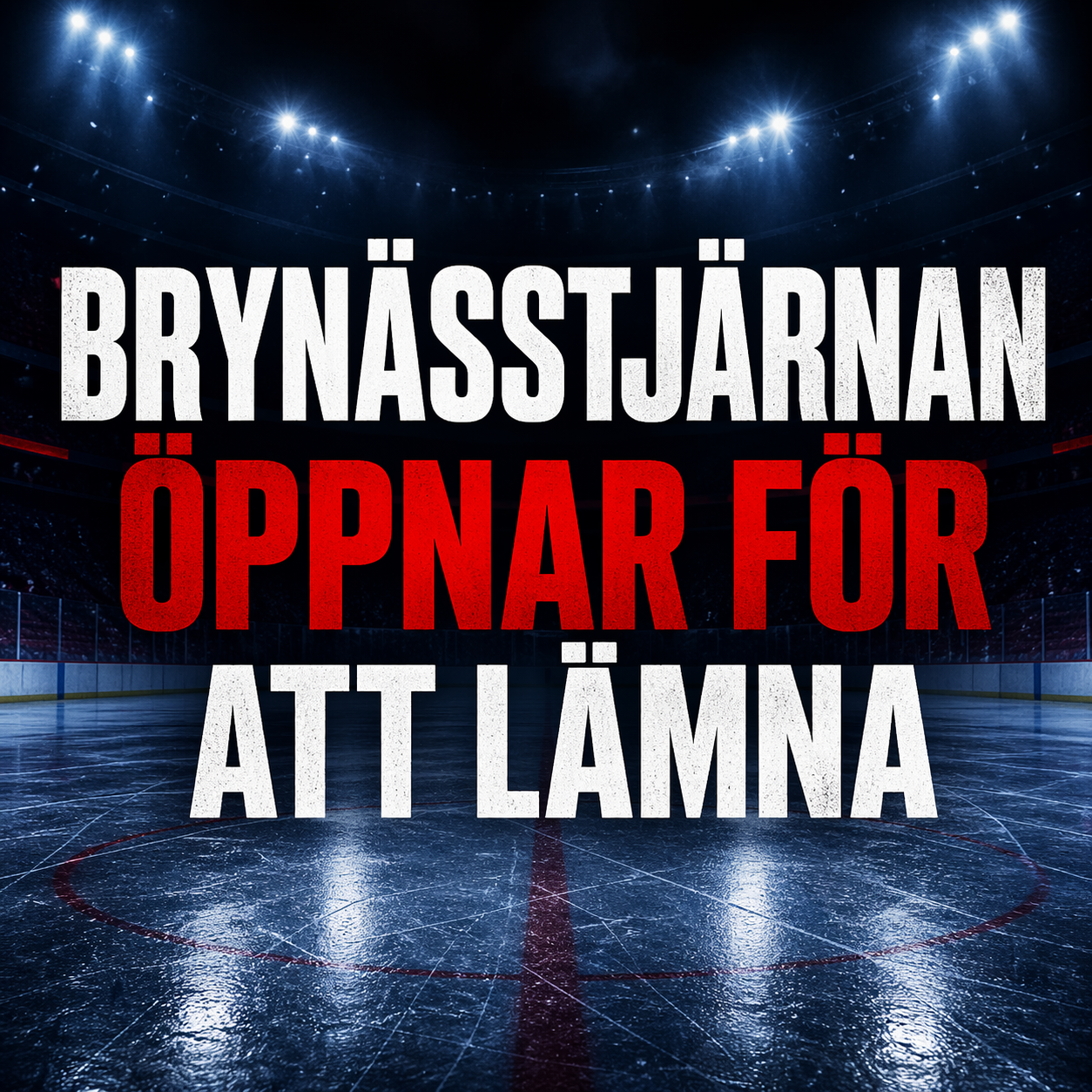 Brynäs: Brynässtjärnan öppnar för att lämna