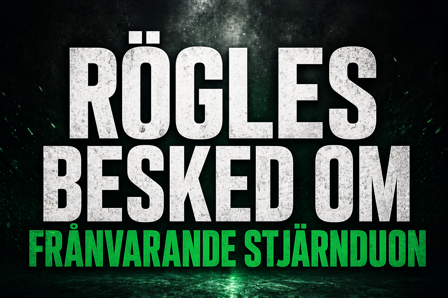 Rögle BK: Tunga smällar för Rögle