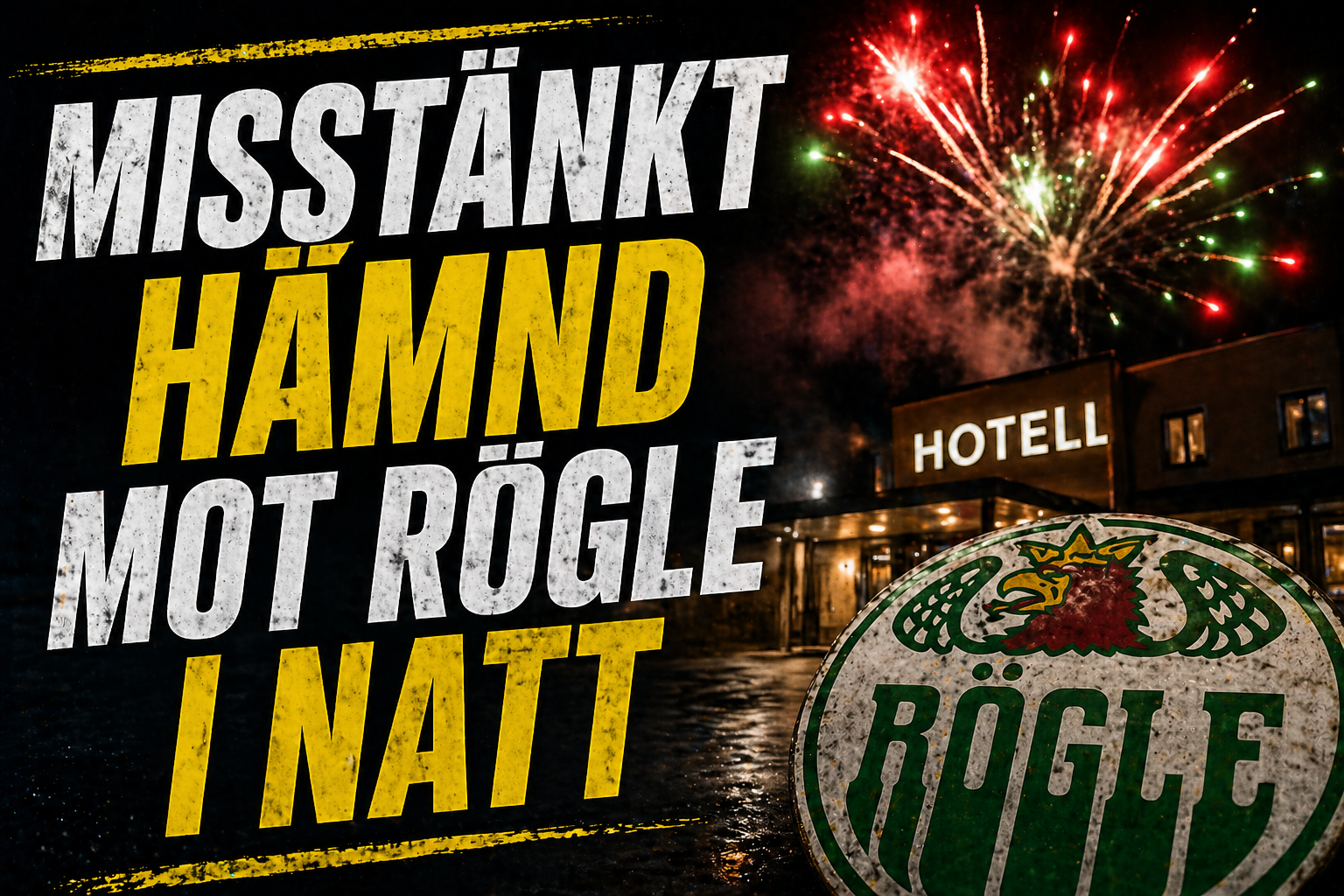 Rögle BK: Uppgifter: Misstänkt hämnd inför finalen