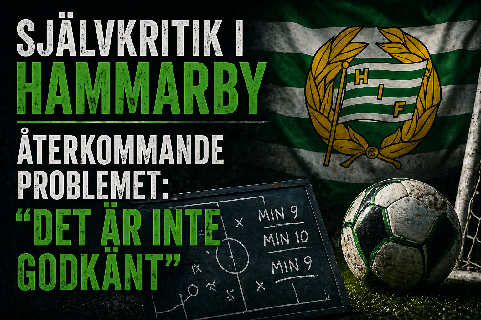 Hammarby IF: Självkritik i Hammarby – återkommande problemet: “Det är inte godkänt”