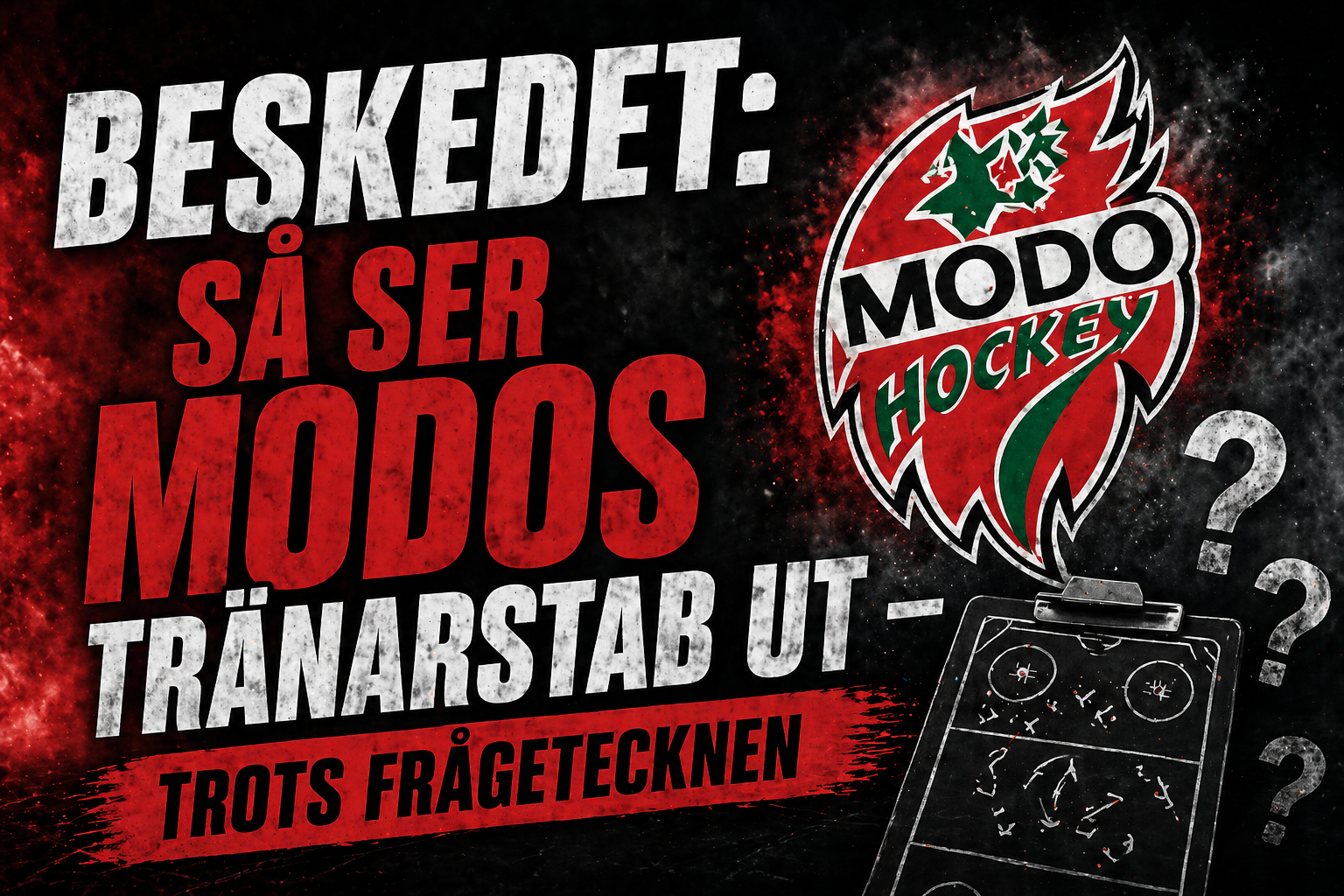 Modo: Beskedet: Så ser Modos tränarstab ut – trots frågetecknen