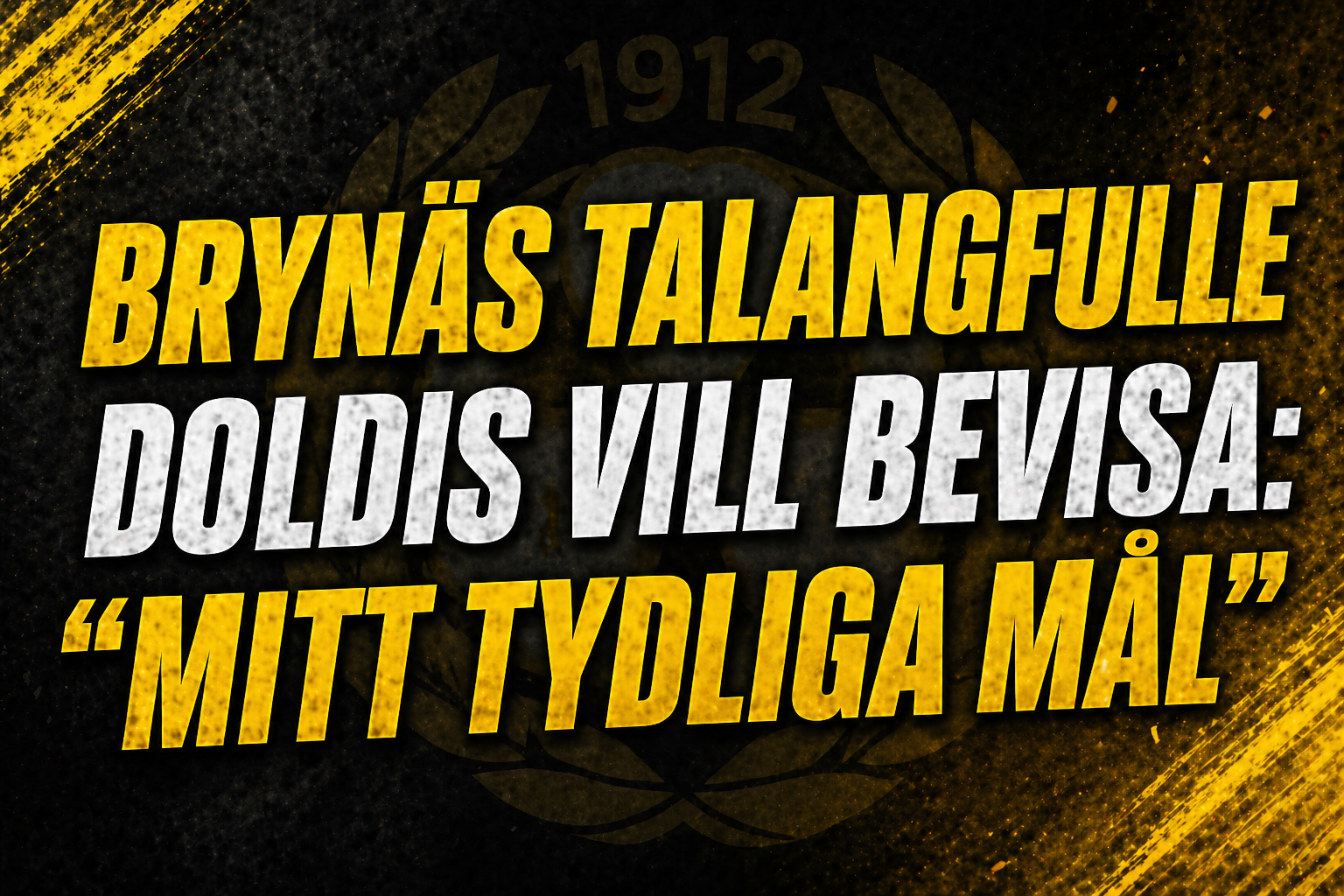 Doldisen i Brynäs vill slå sig in: “Det är mitt mål”