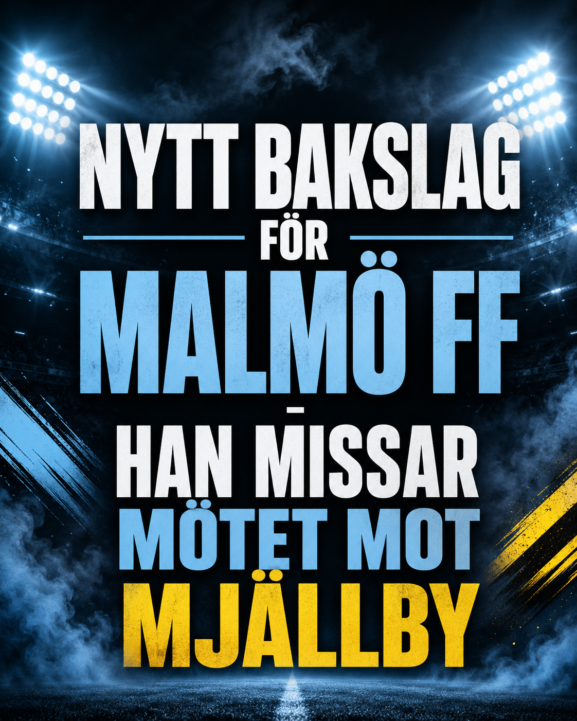 Malmö FF: Nytt bakslag för Malmö FF - han missar mötet mot Mjällby