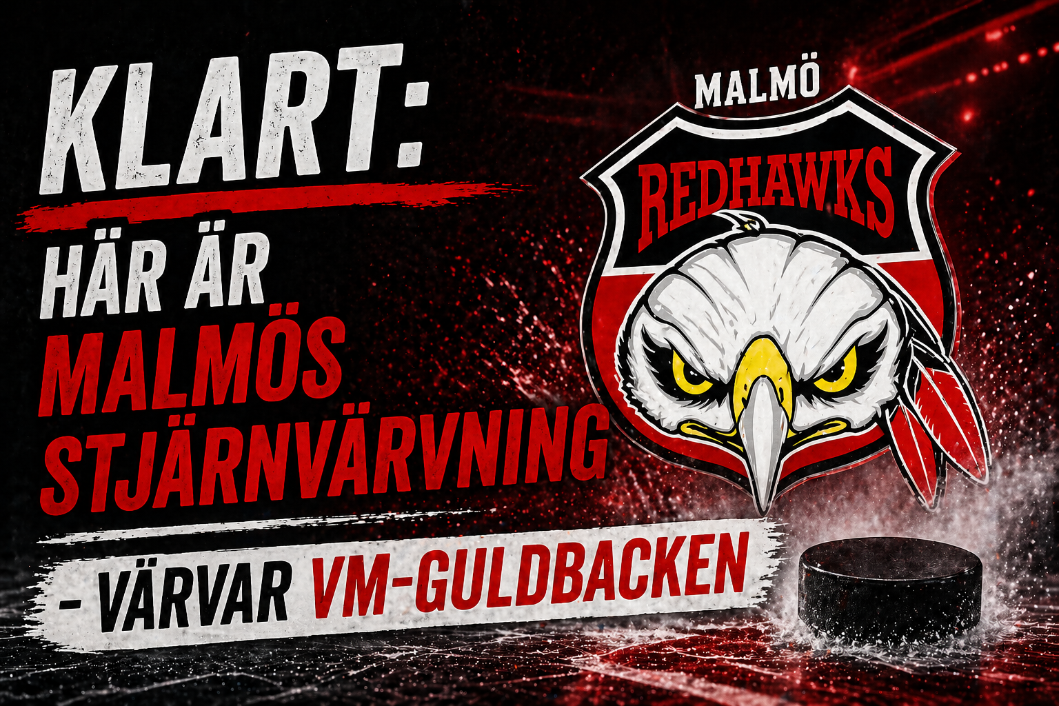 Malmö Redhawks: KLART: Här är Malmös stjärnvärvning - värvar VM-guldbacken