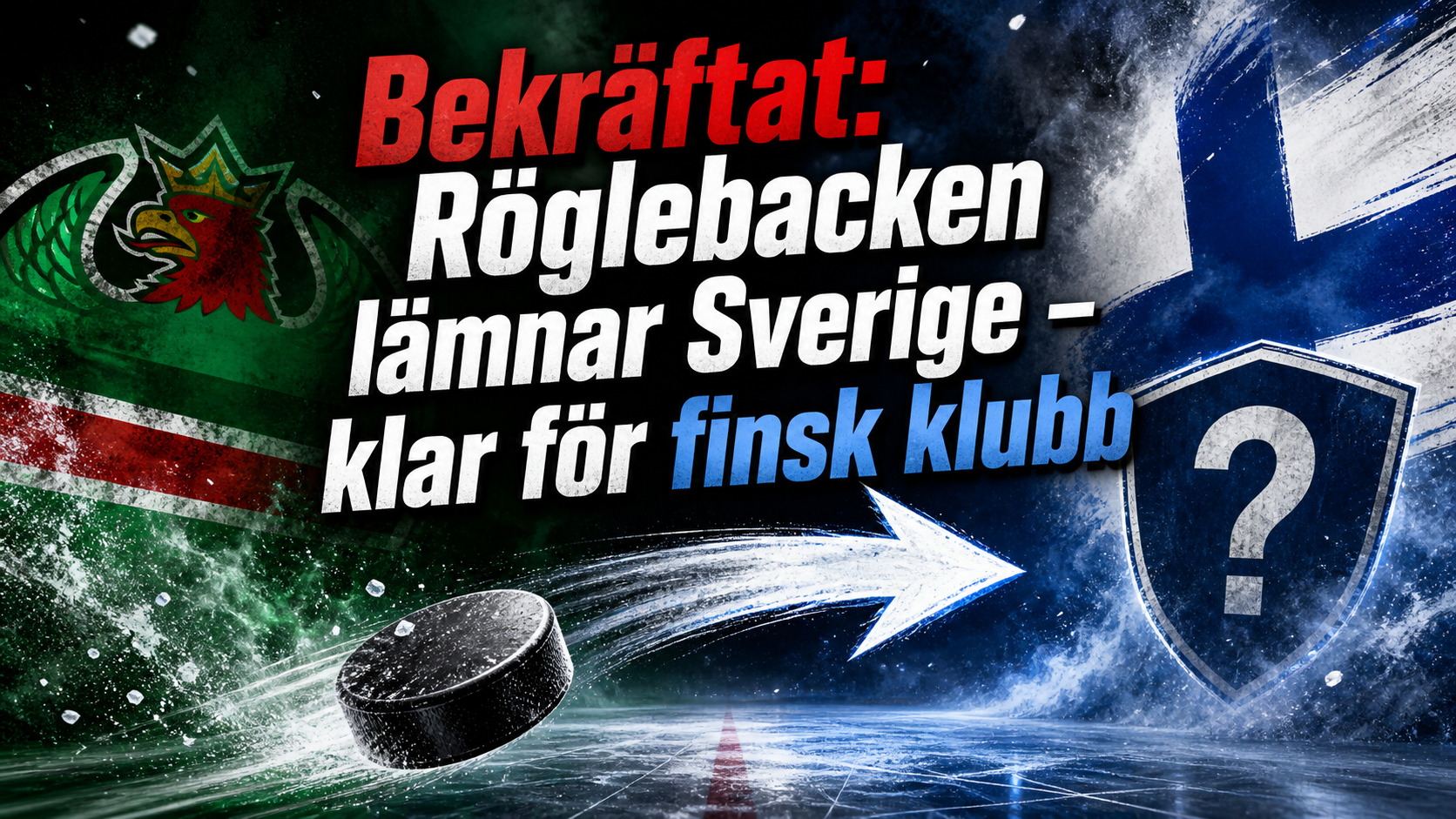 Bekräftat: Röglebacken lämnar Sverige – klar för finsk klubb