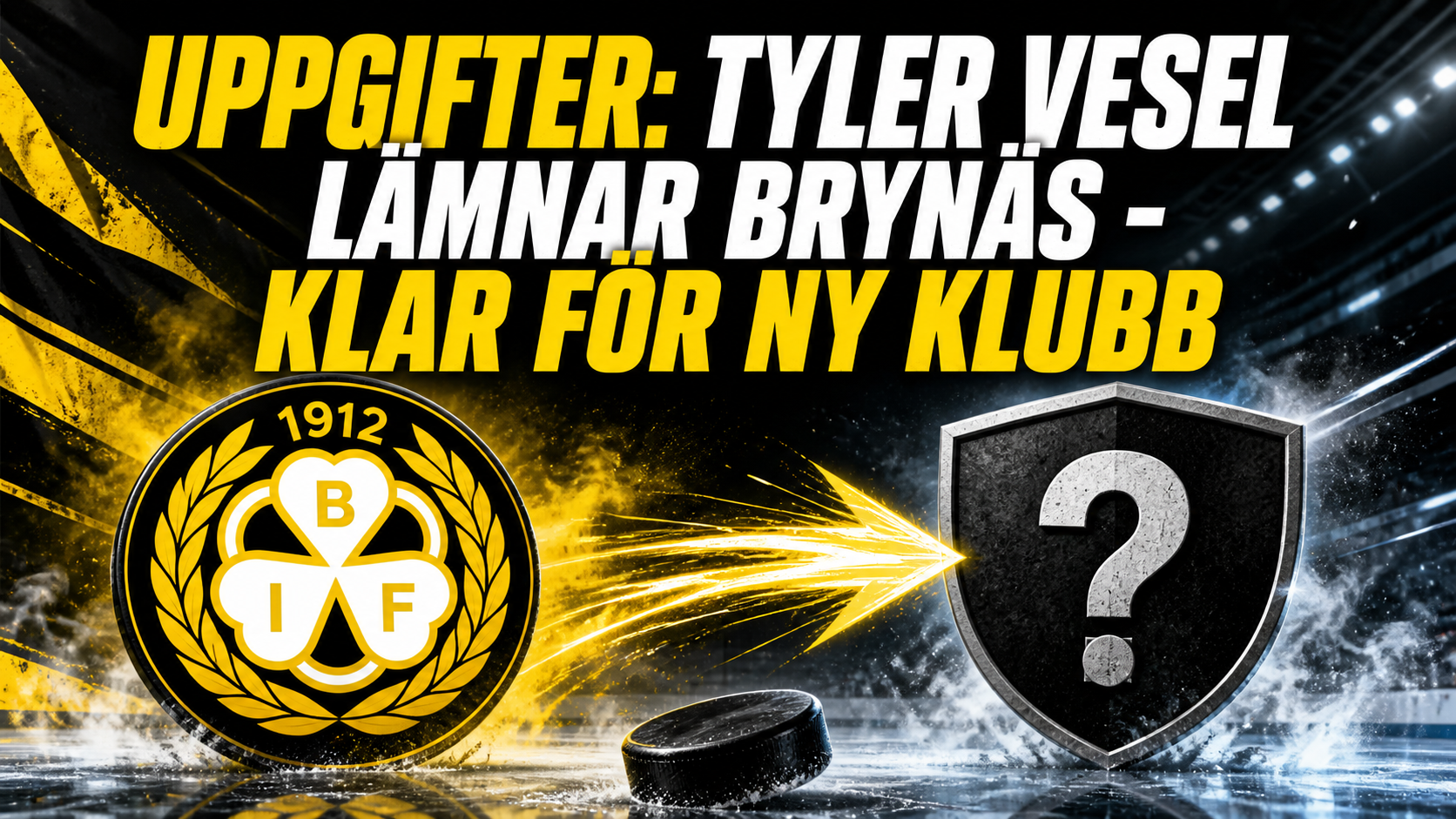 Uppgifter: Tyler Vesel lämnar Brynäs - klar för ny klubb